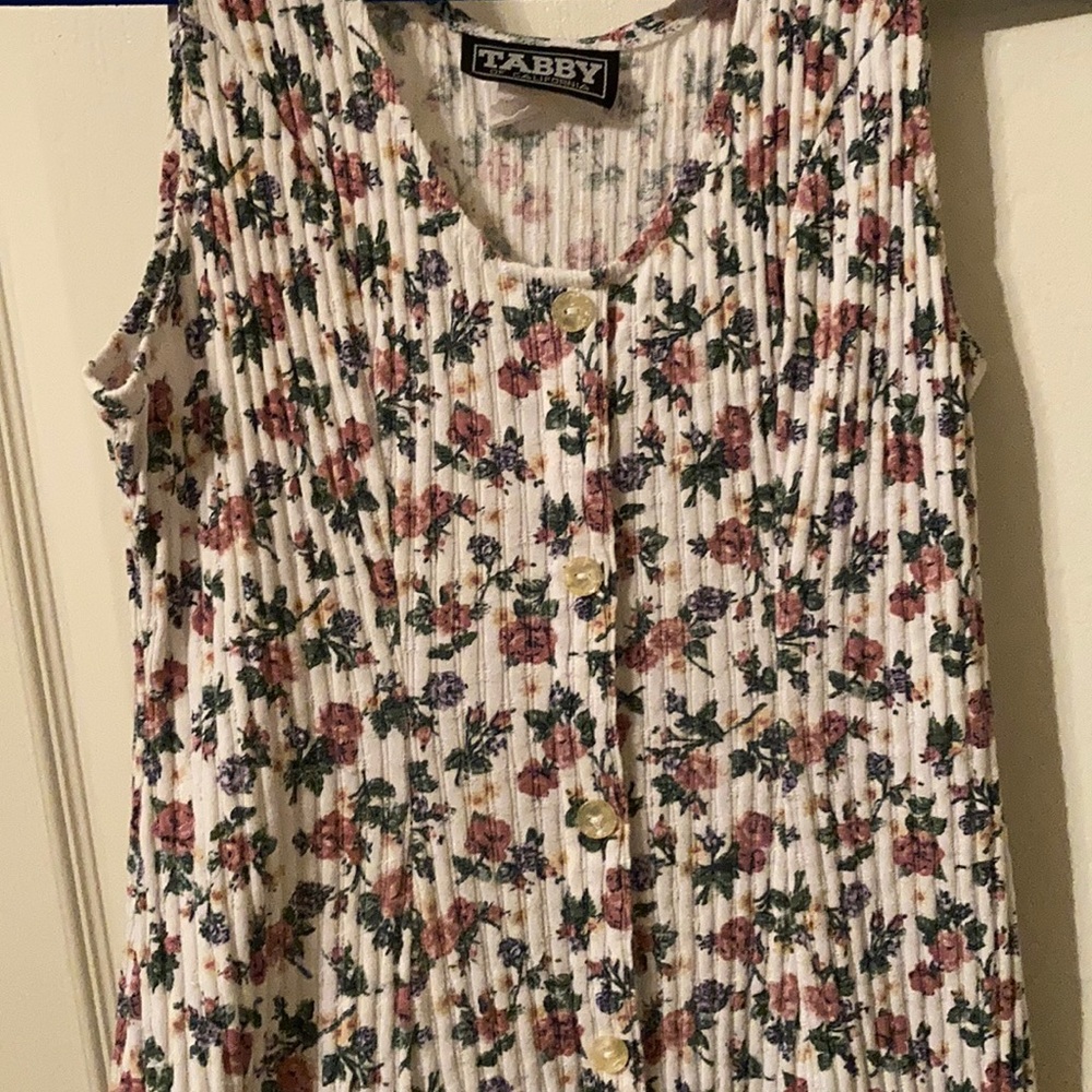90’s Vintage Floral Sun Dress